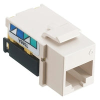Hubbell NSJ6I CAT6 Keystone Jack, 8POS UNI A/B