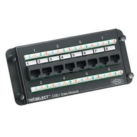 Hubbell NSODM8 Net Select CAT5e 8-Port Data Module