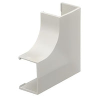 Hubbell PL1FEBK Lanktrak Flat Elbow, Black