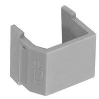 Hubbell SFSBGY10 Snap-Fit Smooth Blank, 10-Pack, Gray