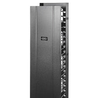 Hubbell VM1018 MAX Series 10" Vertical Cable Manager with Cable Basket, Rack Mounted