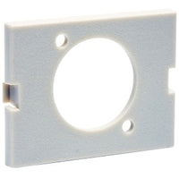 Hubbell IMAVB15OW iStation Audio / Video Unloaded Module, 1.5-Unit, 10-Pack, Office White