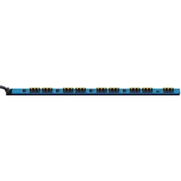Hubbell PV72BE60HI-10BL inSIGHT Basic Power Distribution Unit, 10' Cord, Blue