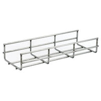 Hubbell HBT0206 Wire Basket Tray, 2"H x 6"W x 118"L, Pre-Galvanized, Round