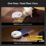Roborock QV 35A Robot Vacuum with Multifunctional Dock (Upgraded from Qrevo S)