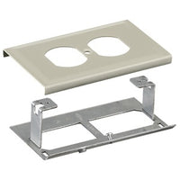 Hubbell HBL3043BEIV RacewayPltDup OpgHbl3000 Series Ivory