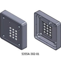HID 5355A-302-01 Cover for ProxPro with Keypad Reader, Charcoal Gray