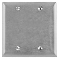 Hubbell SSJ23 Jumbo 2-Gang Blank Wall Plate