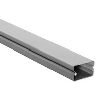 Hubbell HBL2000BCGY Raceway 5' Base/Cover, HBL2000 Series, 300V, Gray