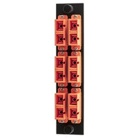 Hubbell FSPSCDS6OR Fiber Optic Patch Panel