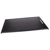 Hubbell MCCPSHLF Cabinet Accessorie, Fixed Shelf, Perforated, Black