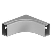 Hubbell HBL2017BRGY Raceway L/R Intercom Elbow, HBL 2000 Series, Gray
