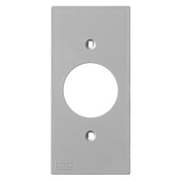 Hubbell KP7GY Ceiling Mount Wall Mount Plate, Gray