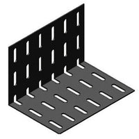 Hubbell HBTEBBL Wire Basket Overhead Tray, Electrical Box Bracket, Black