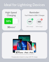 Anker <b>641</b> USB-C to Lightning Cable (Flow, Silicone)