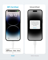 Anker <b>310</b> USB C to Lightning Cable (6 ft, 2pack)