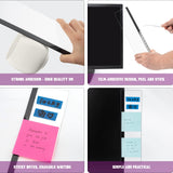 Desk Accessories 2Pcs Computer Monitor Memo Board Message Board Supplies For Wom
