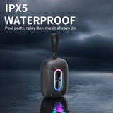 Waterproof Bluetooth 5.3 Speaker — Portable HD Sound for Shower, Pool, Beach & K