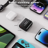 C Wall Charger 20W With Ul Certified,20W Dual Port Phone Charger Adapter Block P