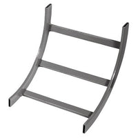 Hubbell HLI2490G NEXTFRAME Ladder Rack, Inside Radius, 24", Gray