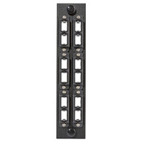 Hubbell FSPNMTPDBK6 Fiber Optic Patch Panel