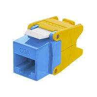 Hubbell NSJU6AB netSELECT CAT6A Jack with Cobra-Lock Termination