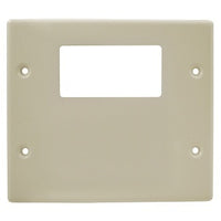 Hubbell HBL4747RXIV, Raceway, 2-Gang, Ivory