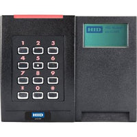 HID 923PPPNEK0033T pivCLASS RKCL40-P Dual Interface Smart Card Reader with LCD, 125 kHz HID Prox, AWID and EM4102, 13.56