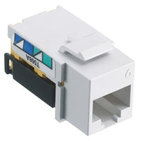 Hubbell NSJ6W24 netSELECT TIA CAT6 Component Modular Jack, 24-Pack, White