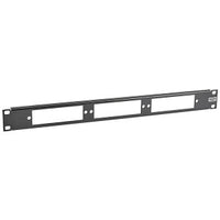 Hubbell OFPNL1U3SP Fiber Rack Mount Panel, 1-Rack Unit, 3 FSP Slots, FSP Flat Panel, Unloaded