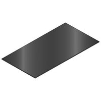 Hubbell HBTINSM16BK Wire Basket Accessory Insert, 60"L x 16"W, Black