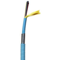 Hubbell HFCD15006R3 Fiber Optic Cable, CBL FIBER OM3,6F DSR ARM TB AQ