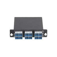 Hubbell OCSNSM LGX Max Series 72-Port SN Cassette 36 Duplex SN to 6 MTP, OS2, Blue