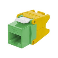 Hubbell NSJU6AGN24 netSELECT CAT6A Jack with Cobra-Lock Termination