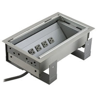 Hubbell WSBG43USV WRK SFC Elite Recessed SystemOne Recessed 4" Series Power 3-Unit