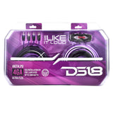 4-GA Amplifier Installation Wiring Kit - Purple