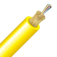 Cleerline 12D9125SMOS2P-B SSF Micro-Distribution Cable LT, 12 Strand, Plenum I/O, 9/125, G657 A2/B2 OS2, Yellow, Cut to Order