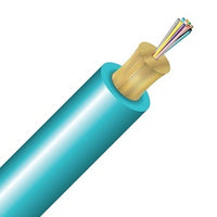 Cleerline 12D50125MOM3L-B SSF Micro-Distribution Cable LT, 12 Strand, LSZH-CPR I/O, 50/125, OM3, Aqua, Cut to Order