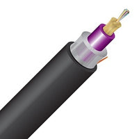 Cleerline 12RMD50125OM4R SFF Rugged Micro-Distribution Cable LT, 12 Strand, Riser I/O, 50/125, OM4, Black, Spool, 1000'