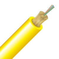 Cleerline 4D9125SMOS2R-B SFF Micro-Distribution Cable LT, 4 Strand, Riser, 9/125 G657 A2/B2 OS2, Yellow, Cut to Order