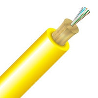 Cleerline 6D9125SMOS2R-B SFF Micro-Distribution Cable LT, 6 Strand, Riser, 9/125, G657 A2/B2 OS2, Yellow, Cut to Order