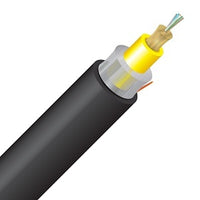 Cleerline 6RMD9125OS2R SFF Rugged Micro-Distribution Cable LT, 6 Strand, Riser I/O, 9/125, G657 A2/B2 OS2, Black, Spool, 1000'
