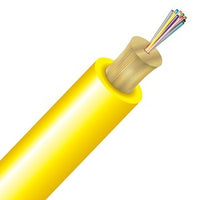Cleerline TN012S2D9YR BendSafe Distribution Cable, Singlemode, OS2, 12 Strand, Riser, Yellow, 1000'