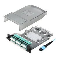 Cleerline CTG-MTLC24-MM-B1 HD MTP Elite 24-Fiber Cassette, MM(OM4), 1x24F MTP Male to 24 Quad LC/UPC, Type B1