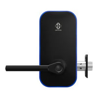 Centrios CEB100-TB-BSP-LC-CE234S-497 Cylindrical Lock, Less Cylinder, Taylor Bay Lever, 2 3/4" Backset, Black Suede