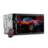 6.9" Touchscreen Mechless Double-DIN Headunit with Bluetooth, USB and Mirror Link