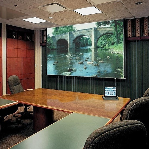 Draper 142014 Ultimate Access 7' NTSC Projector Screen, White