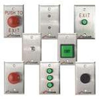 DynaLock 6290-GRN Palm Switch 1-5/8" with Green Button, Single Pole Double Throw, Double Break