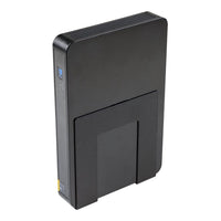 HIDEit Uni-S | Adjustable Small Electronics, Cable Box Mount + Small Computer Mount