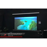 Elite Screens SKT100XHD5-E12 Saker Tab-Tension CLR-S CineGrey 5D 100" 16:9 4K/8K Ultra HD 12" Drop Motorized Projector Screen